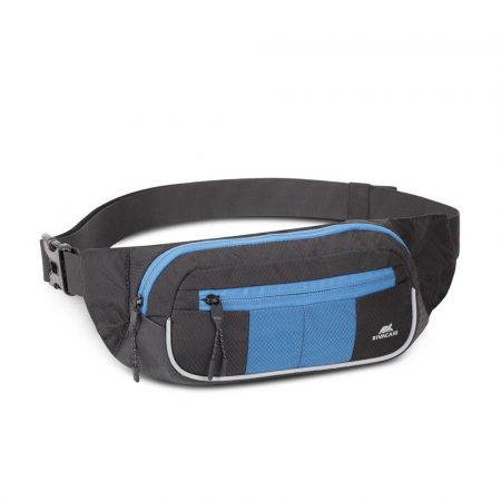 Поясная сумка RIVACASE 5215 (Black/blue, Gray/red)