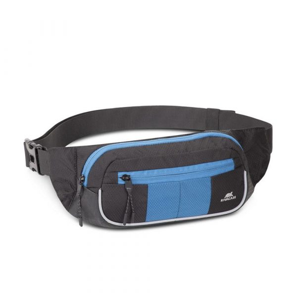 Поясная сумка RIVACASE 5215 (Black/blue, Gray/red)