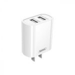 Remax Simple Series Dual USB Adapter RP-U35 EU-white
